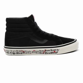 Férfi Vans Anaheim Factory SK8-Hi 38 DX Magasszárú Cipő VA3965870 Fekete